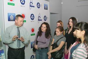 Фото к  Студенты ростовских вузов готовятся к сессии в Информационном центре по атомной энергии.