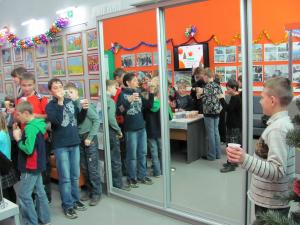 Фото к В информационном центре – новогодние утренники