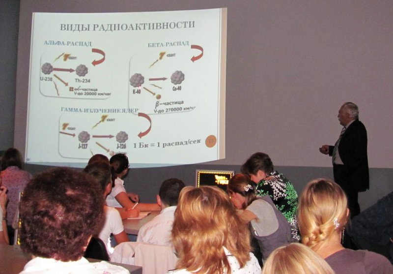 Фото к Научно-популярный лекторий с успехом начал свою работу