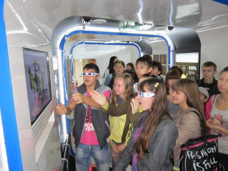 Фото к «Поезд инноваций» глазами ростовчан