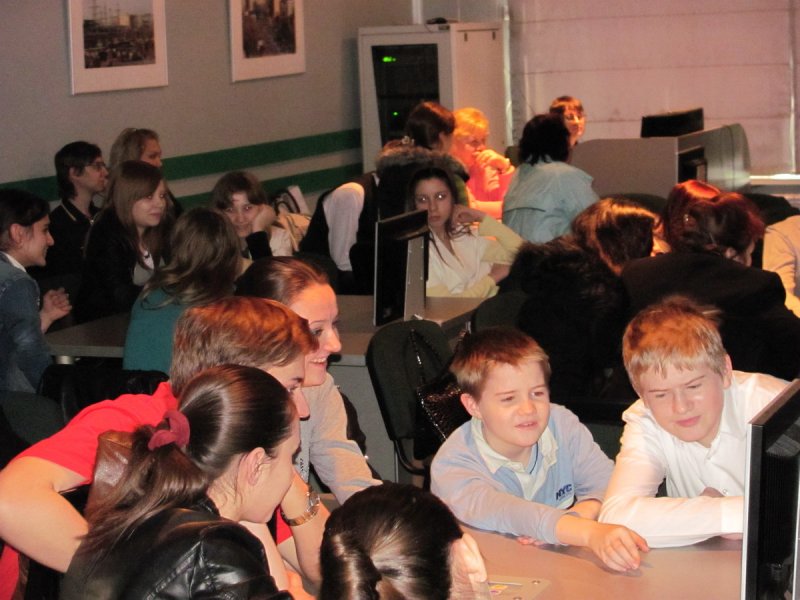 Фото к Школьники нашли свою звезду в информационном центре по атомной энергии.