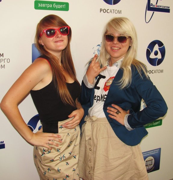 Фото к Юнкоры из Украины посетили информационный центр по атомной энергии Ростова-на-Дону