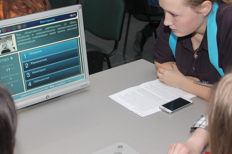 Фото к Занятия Областной школы юнкоров