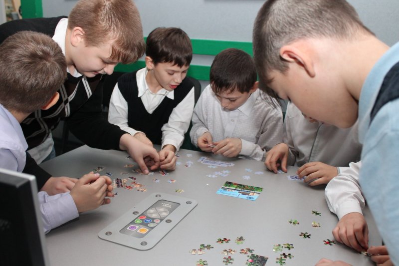 Фото к В информационном центре по атомной энергии прошла первая «Научная елка»