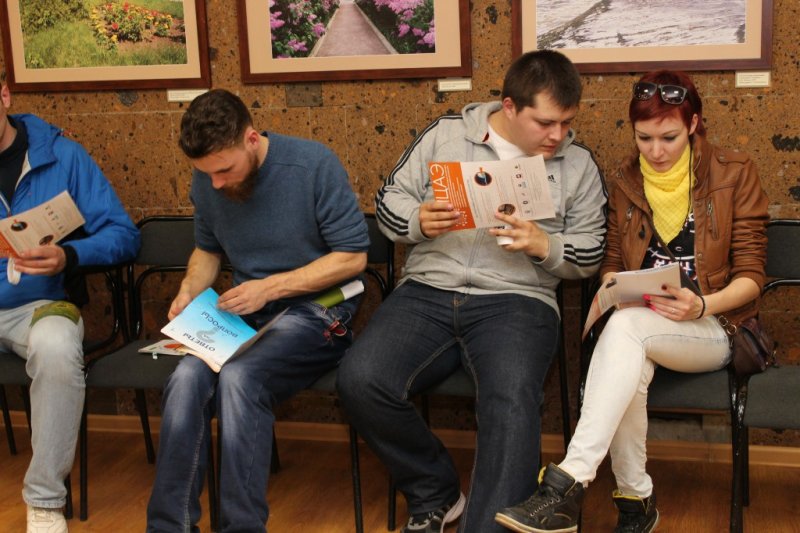 Фото к  Более 200 ростовчан посетили площадку ИЦАЭ «В гостях у ядерщика» в рамках всероссийской акции Библионочь-2015